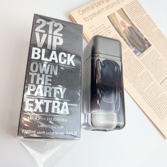 Nước Hoa 212 Vip Black Extra Limited Edition