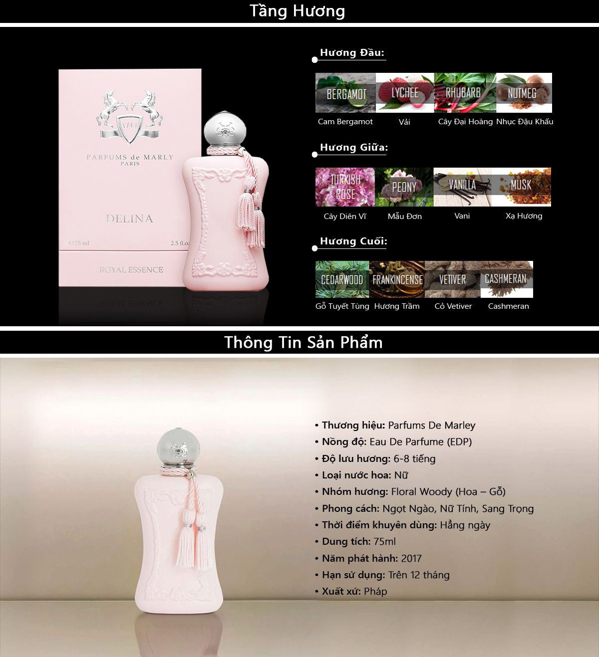 Nước Hoa Parfums De Marly Delina Royal Essence EDP