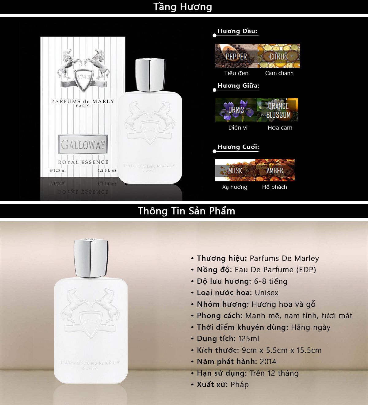 Nước Hoa Parfums de Marly Galloway Royal Essence